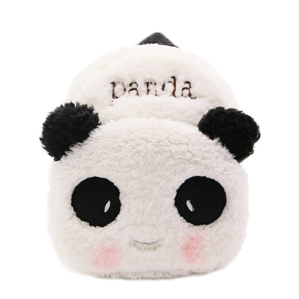 Panda Children Schoolbag Plush Backpack for Kids