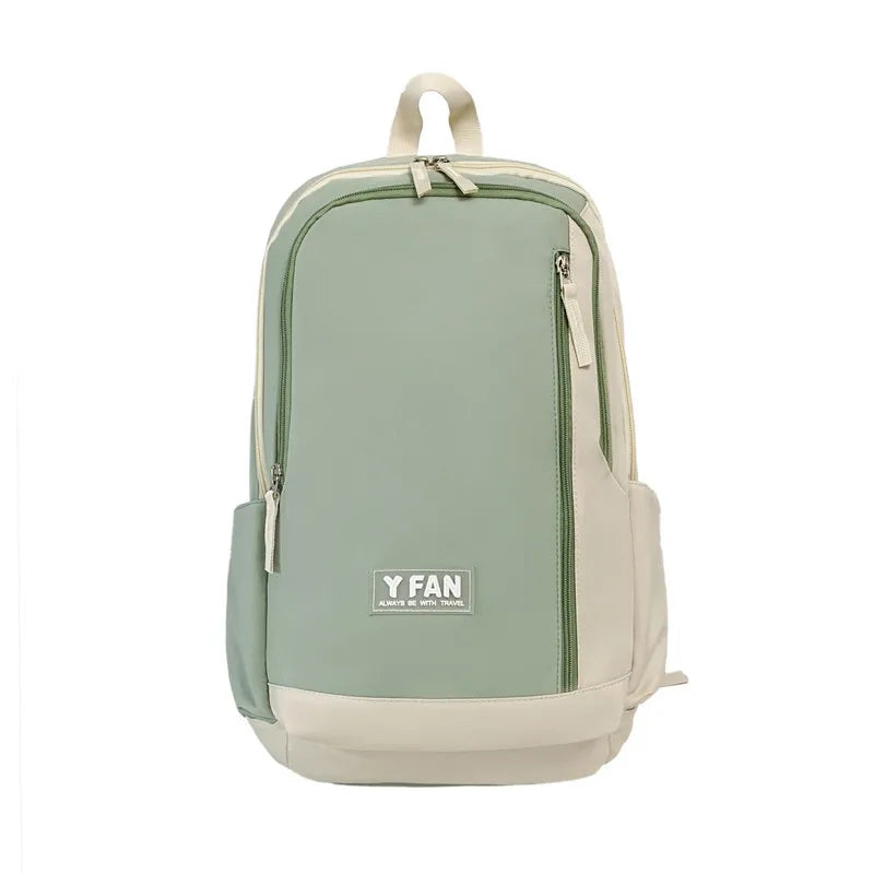 Panelled Pattern Women's Backpack Bag Waterproof Handbags