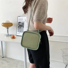 Panelled Square Shoulder Bags Women Cross-body Large Capacity Bag Ins