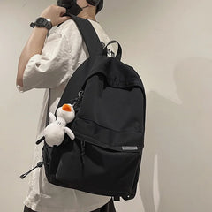 Female Canvas School Bag Teenage Girl Rucksack Travel