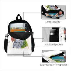 Parrot School Bags For Teenage Girls Laptop Travel Bags