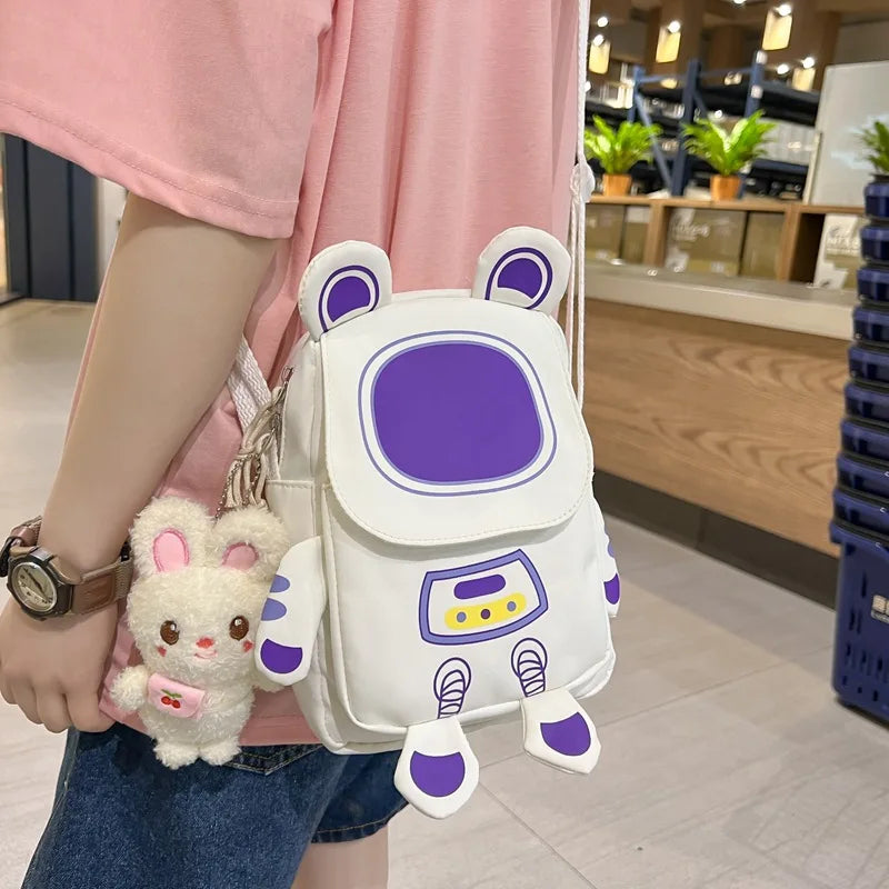 Party Cross Small Bag Female Youth Girl Stitching Women Handbags Shoulder Bag