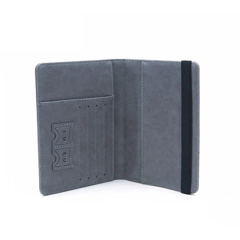 Passport Bag Multifunctional Purse for Traveling Abroad