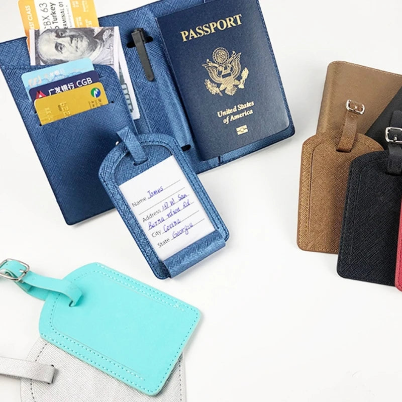 Passport Holder Luggage Tag Wedding Gift