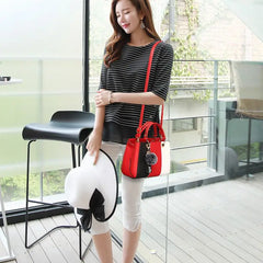 Hairball Ornaments Crossbody Shoulder Bag for Women KL741
