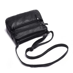 Small Flap Crossbody Bag Soft Leather Shoulder Bag KL623