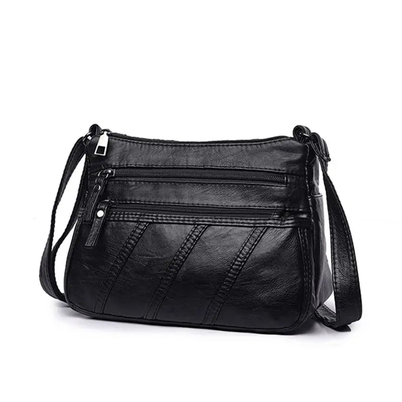 Small Flap Crossbody Bag Soft Leather Shoulder Bag KL623