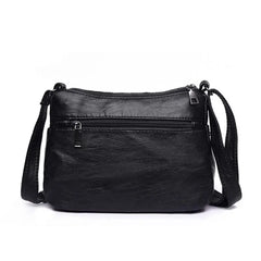 Small Flap Crossbody Bag Soft Leather Shoulder Bag KL623