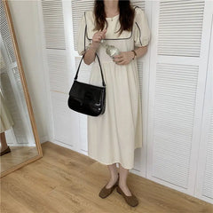 Patent Leather Shoulder Bag for Women Ladies Underarm Bags