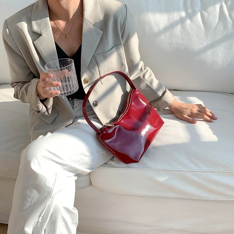 Autumn Trend Shoulder Bags for Women - Small PU Leather Handbags Tote Bags