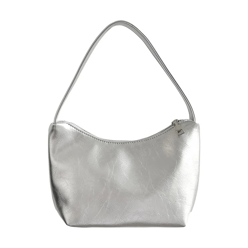 Autumn Trend Shoulder Bags for Women - Small PU Leather Handbags Tote Bags