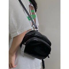 Mini Backpack Women's Shoulder Bags Solid Student Tote Handbag