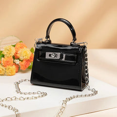 Pattern Crossbody Bag for Women PU Leather Shoulder Bag Small Flap Bag