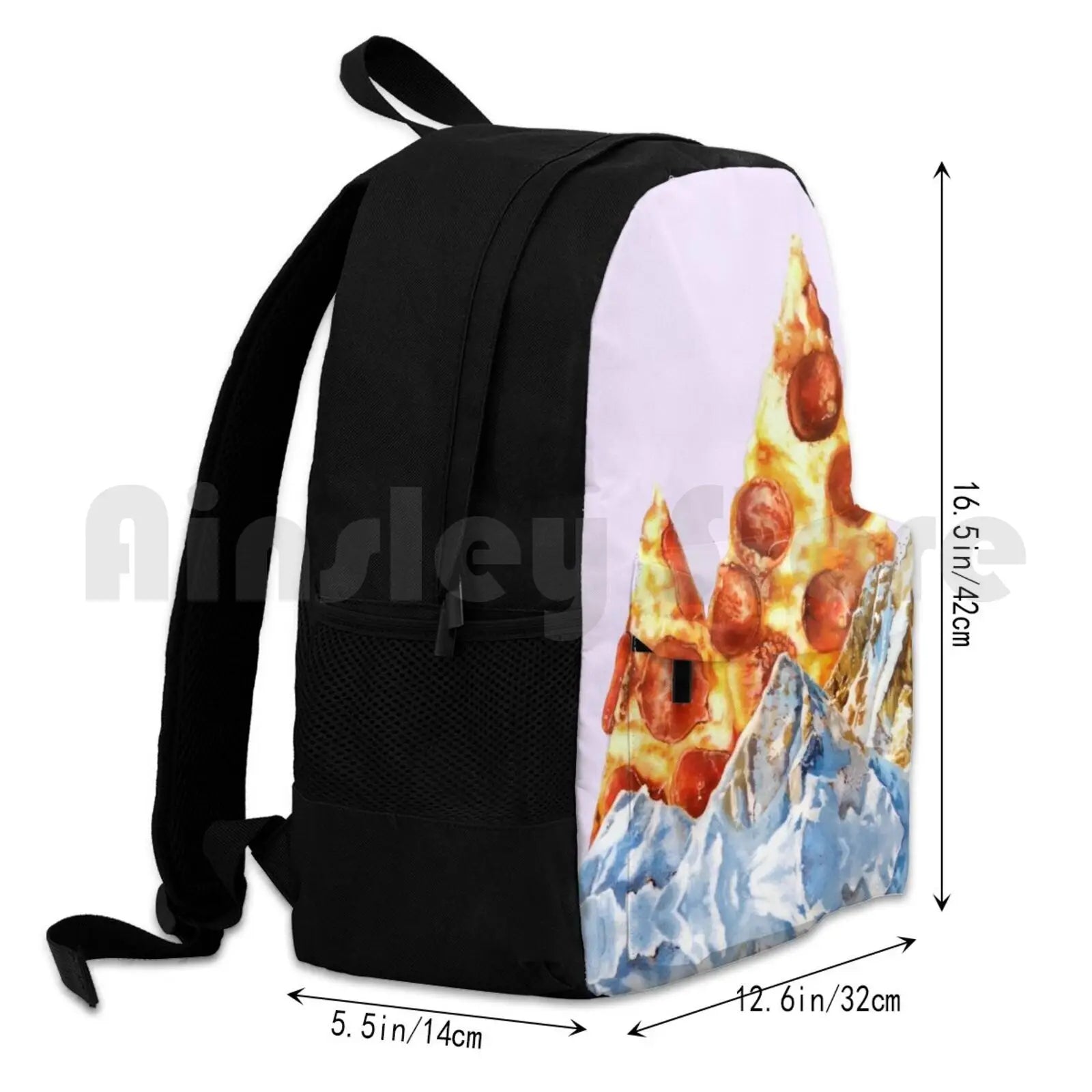 Pepperoni Pizza Peaks Outdoor Hiking Backpack Riding Climbing Sports Bag