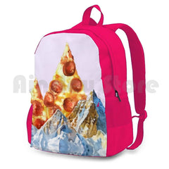 Pepperoni Pizza Peaks Outdoor Hiking Backpack Riding Climbing Sports Bag