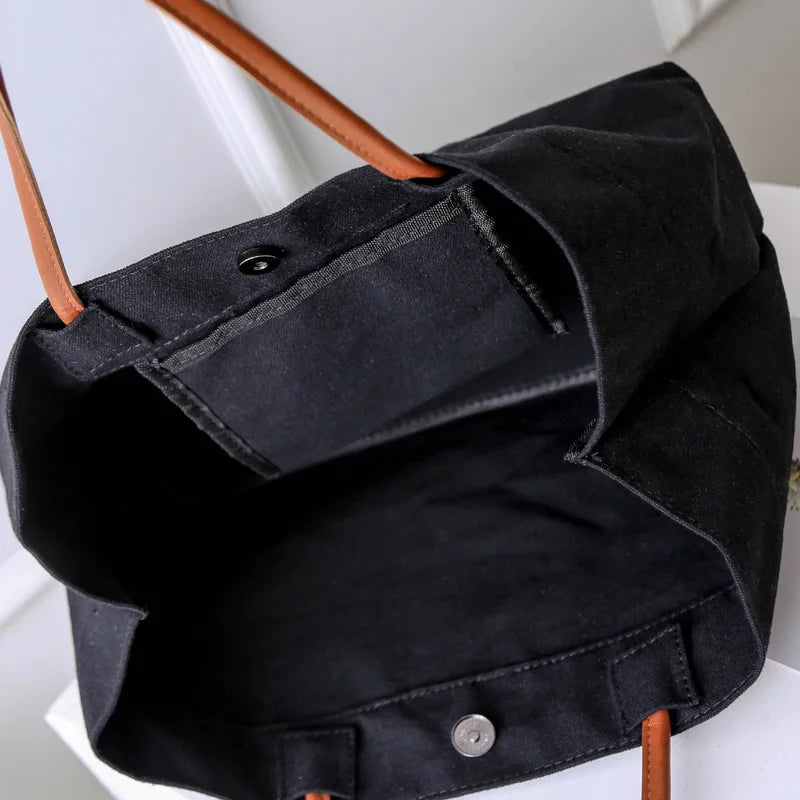 Perfectly Imperfect Women Lady Personalized Canvas Tote Bag Book Bag Handbag