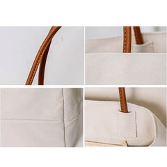 Perfectly Imperfect Women Lady Personalized Canvas Tote Bag Book Bag Handbag
