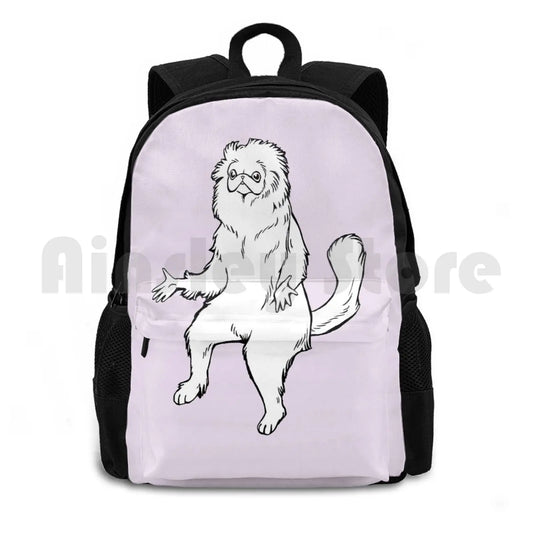 Persian Cat Guardian Outdoor Hiking Backpack Waterproof Camping Travel