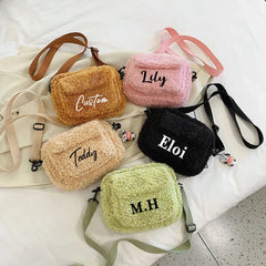 Fluffy Plush Crossbody Bag Women Small Handbags
