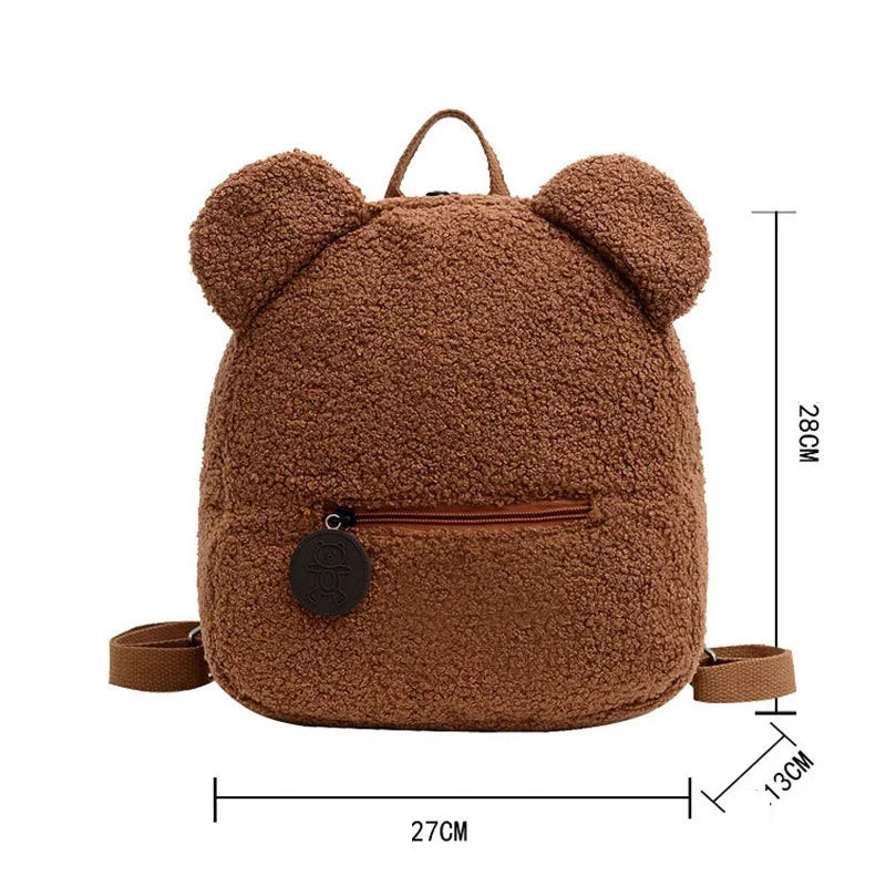 Personalised Bear Backpacks Name Portable Children Travel Rucksack