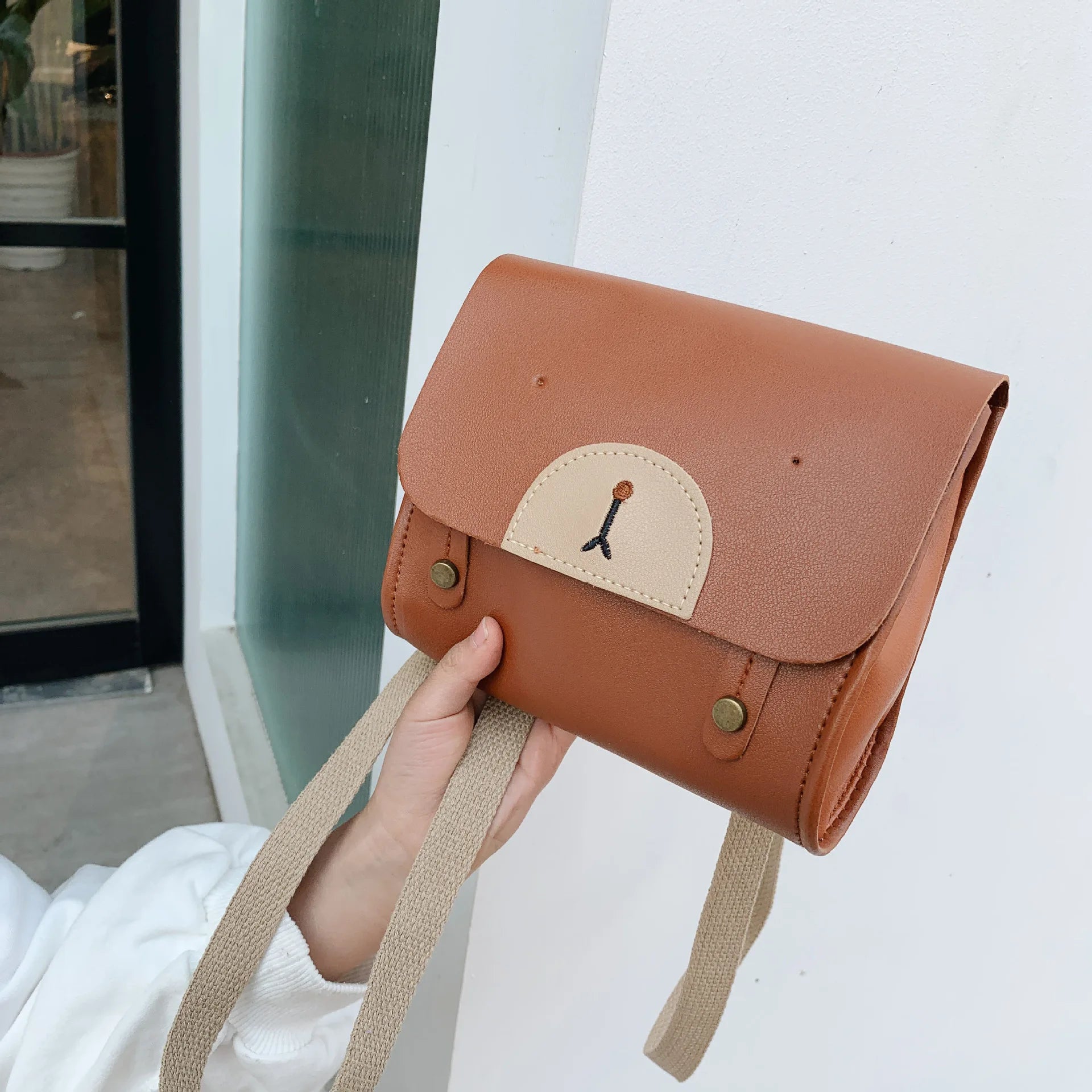 Girls Teenager Mini Backpack Purse PU Leather Small Shoulder Bag