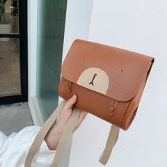 Girls Teenager Mini Backpack Purse PU Leather Small Shoulder Bag