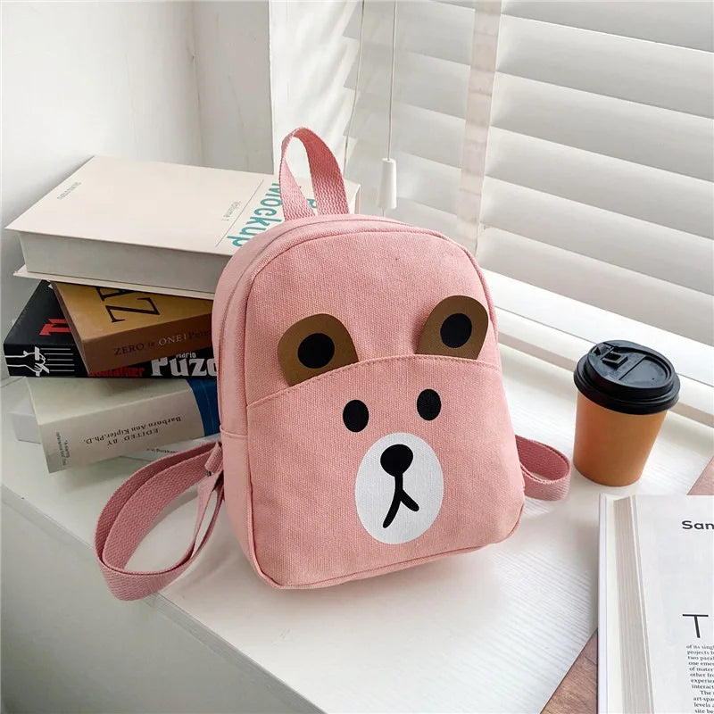 Personalised Name Bear Backpack Toddler School Bag