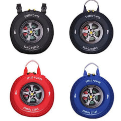 Creative 3D Tire Bag Kids Cartoon Backpack