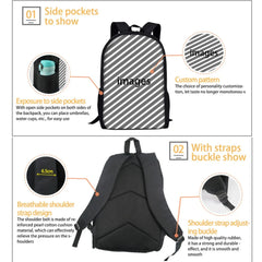 Personality Graffiti Backpack School Bag for Teenage Girls Boys
