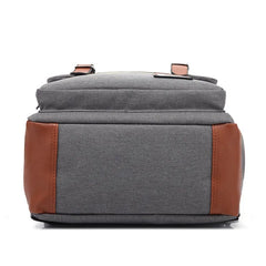 Retro Canvas Outdoor Travel Backpack Air Cushion Belt ZF10163