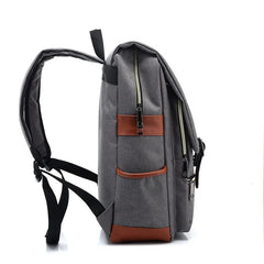Retro Canvas Outdoor Travel Backpack Air Cushion Belt ZF10163