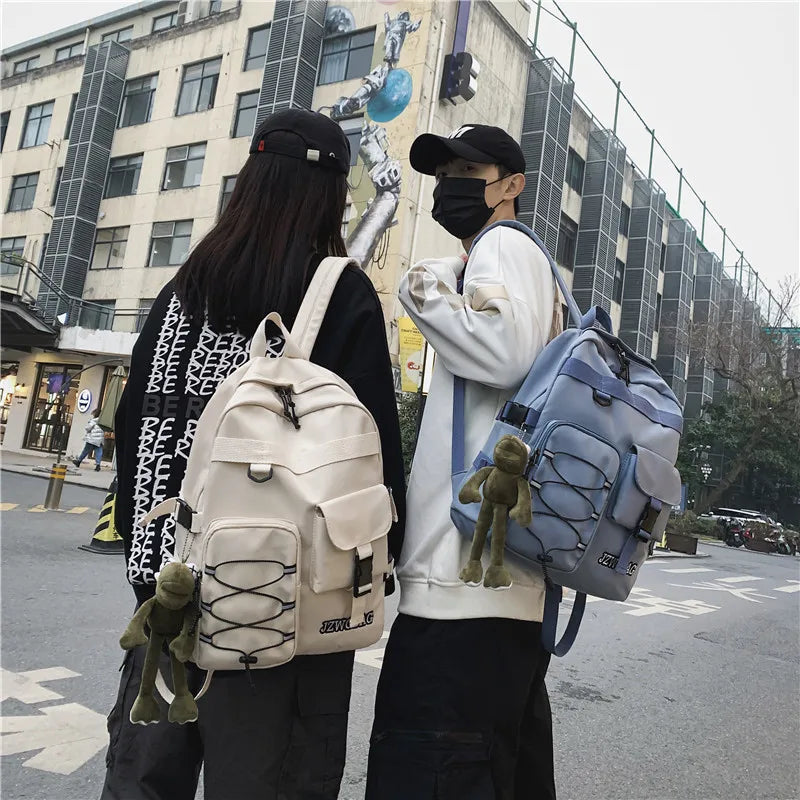 Reflective Large-Capacity Schoolbag for Girls and Boys