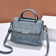 Personality Stone Pattern Shoulder Bag Female Bag Retro Female Handbag