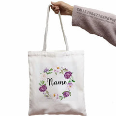 Personalized Bridesmaid Bags with Name Tote Bag
