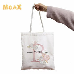 Personalized Bridesmaid Shoulder Bag Maid of Honor Name Handbag Bridal Bachelore