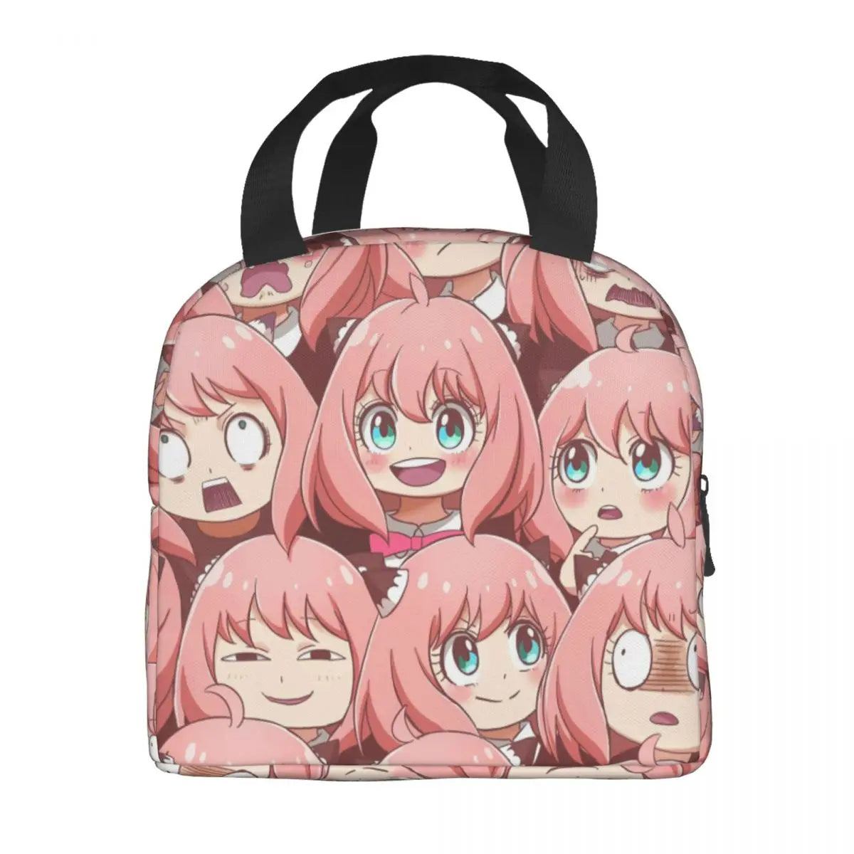 Spy X Family Insulated Lunch Bag Women Anime Manga Reusable Cooler School