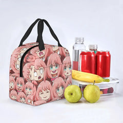 Spy X Family Insulated Lunch Bag Women Anime Manga Reusable Cooler School