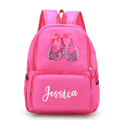 Monogrammed Ballerina Dance Backpack for Little Girls