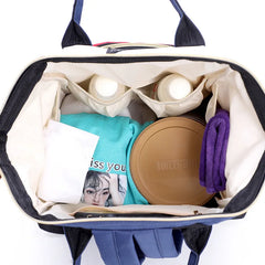 Personalized Diaper Bags Large Capacity Baby Stroller Insulated Bag