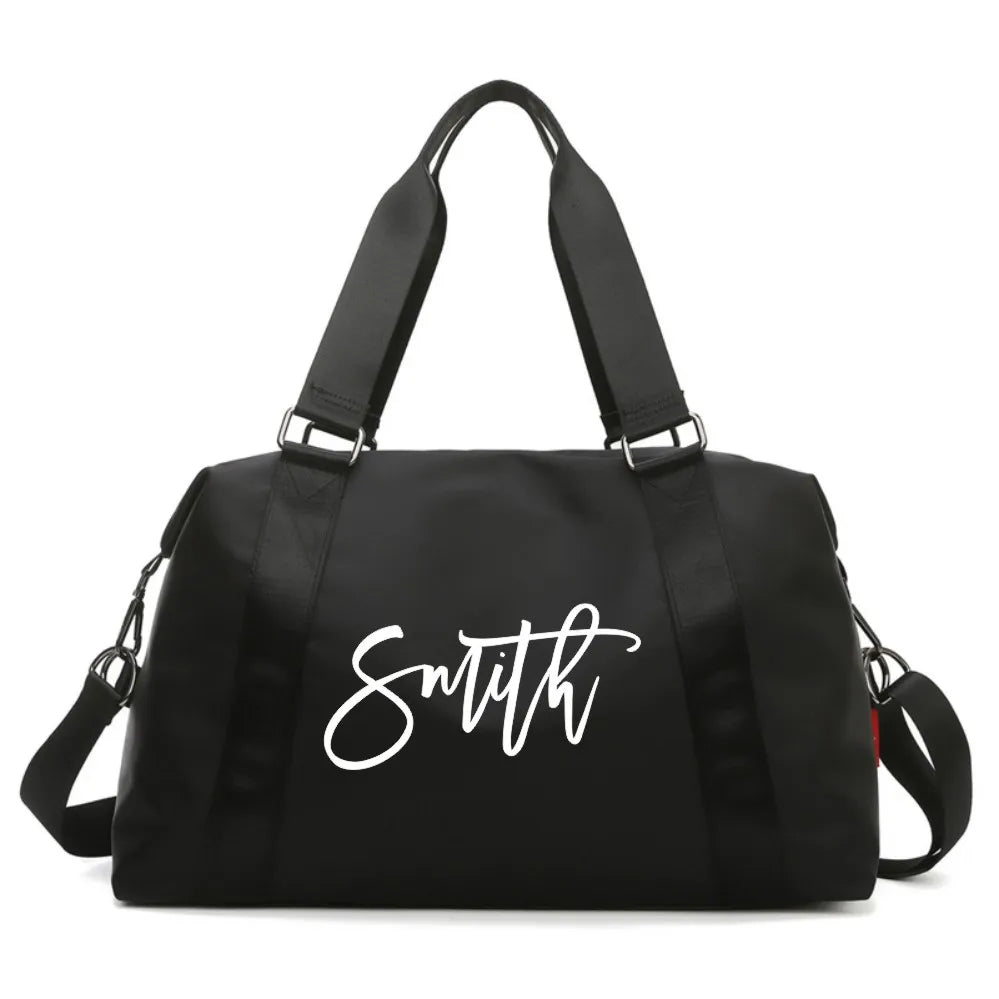 Personalized Waterproof Duffel Bag Bridesmaid Gift Shoulder Bag