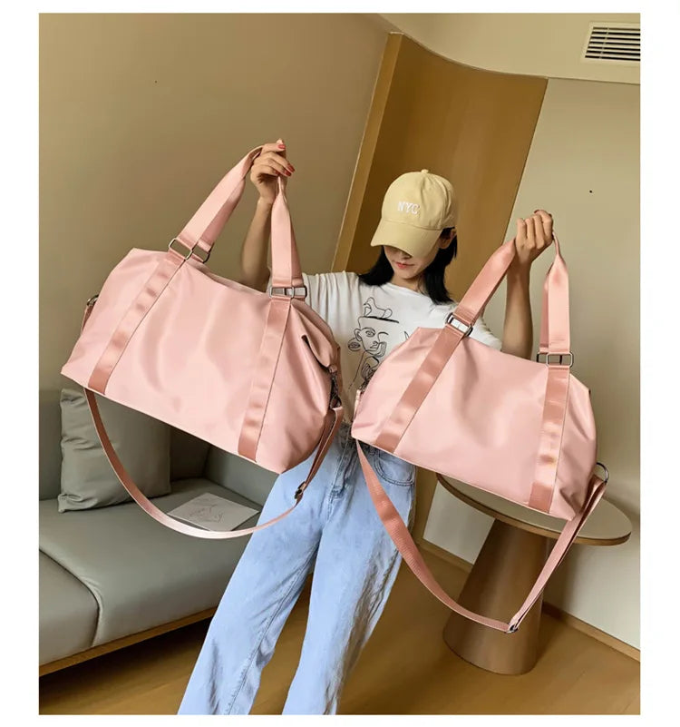 Personalized Waterproof Duffel Bag Bridesmaid Gift Shoulder Bag