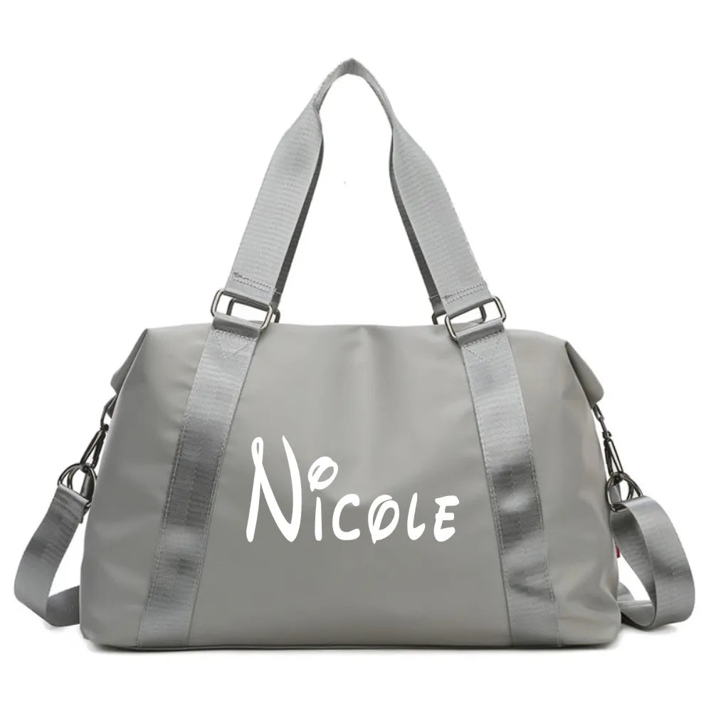 Personalized Waterproof Duffel Bag Bridesmaid Gift Shoulder Bag