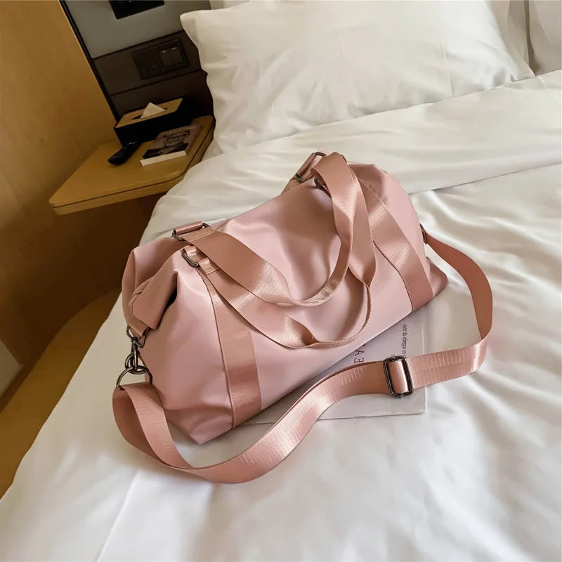 Custom Embroidered Duffel Bag Name Sports Gym Travel Hand Bag Waterproof
