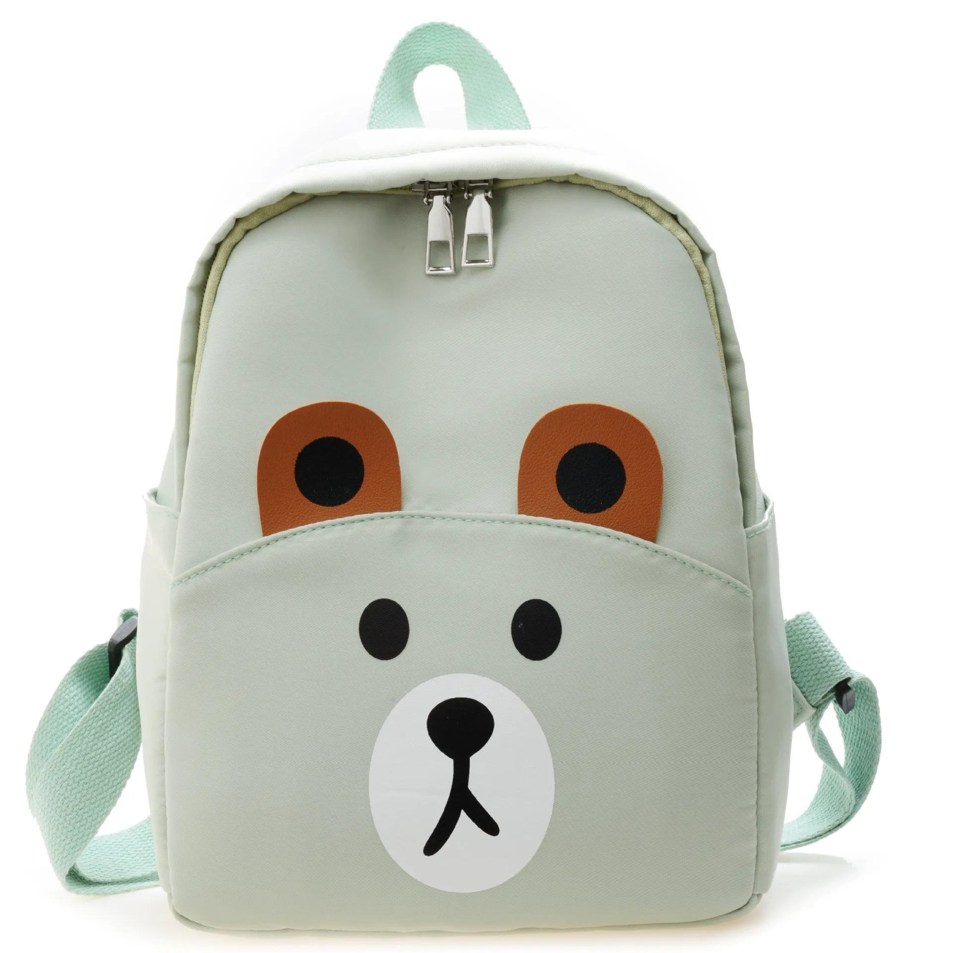Personalized Embroidery Backpack with Any Name - Bear Shaped Shoulder Bags