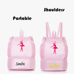 Personalized Embroidery Dance and Gym Bag