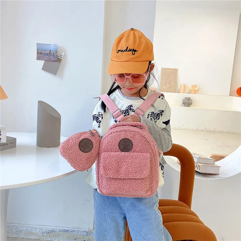 Personalized Embroidery Toddler Backpack Name Crossbody Bag