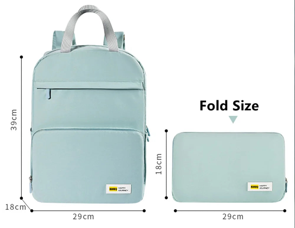 Personalized Foldable Travel Backpack Lightweight Portable Waterproof Bag