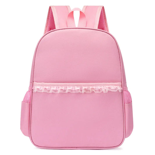 Personalized Girl Dance Bag Name Nylon Backpack Pink Ballet Little Girl Storage