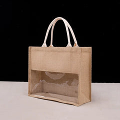 Personalized Large Beach Tote Bridesmaid Bag with Name
