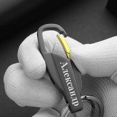 Personalized Lettering Keychain Men Key Chain Holder K372B